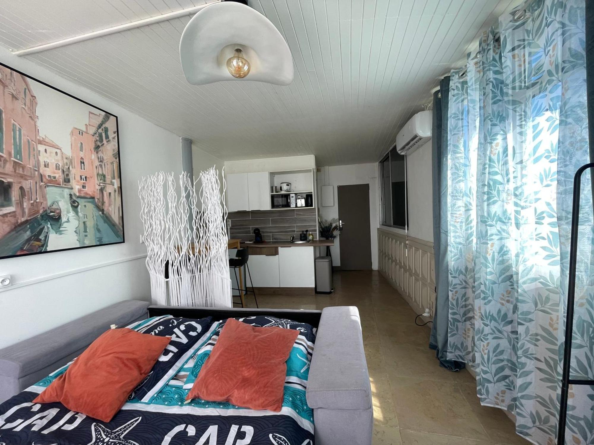 Penthouse Seaside 10 Min Port, Croisiere Et Aeroport Lägenhet Pointe-à-Pitre Exteriör bild