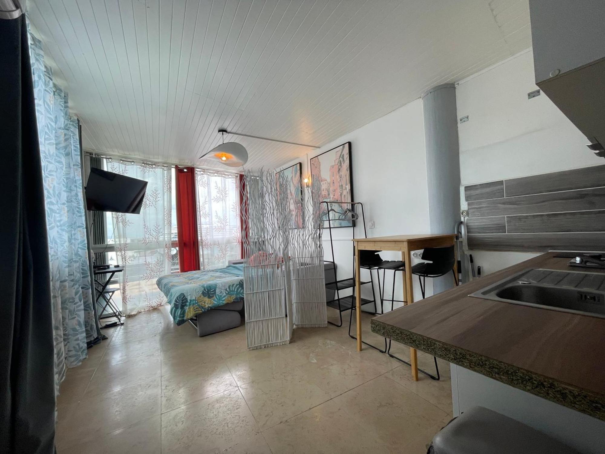 Penthouse Seaside 10 Min Port, Croisiere Et Aeroport Lägenhet Pointe-à-Pitre Exteriör bild
